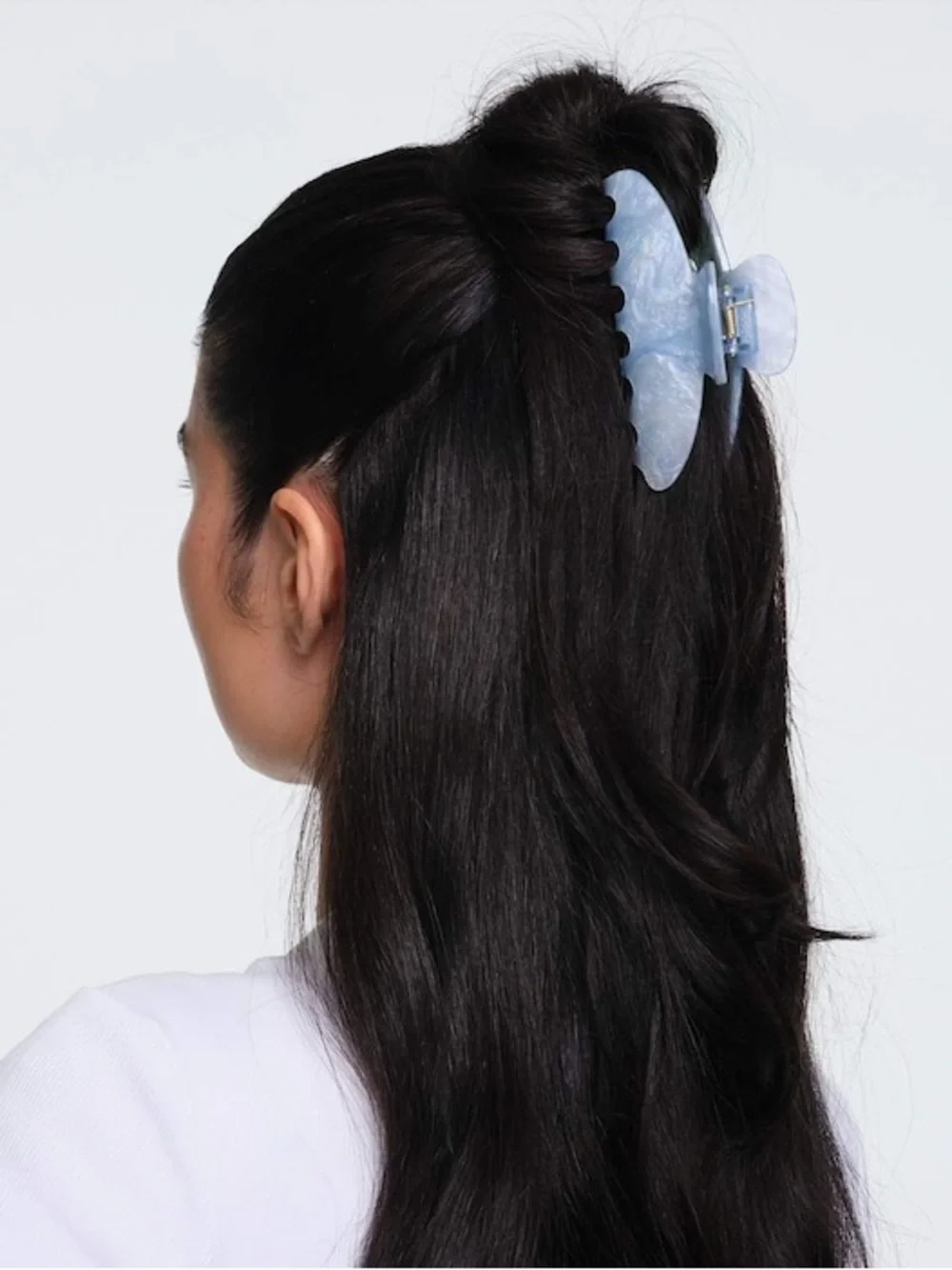 New Emi Jay Big Effing Clip Hair Claw in Blue Sugar